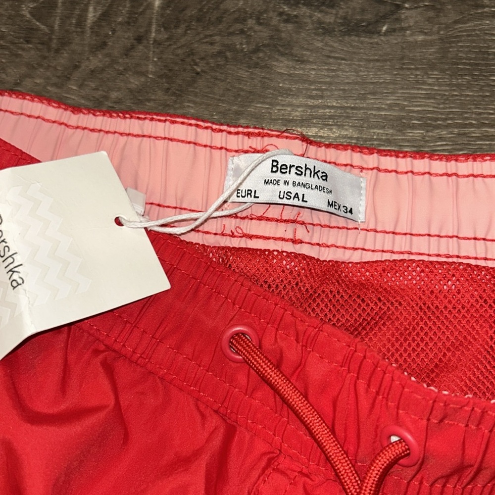 Bershka Retro Style Basic Swim Shorts - Picture 6 of 9